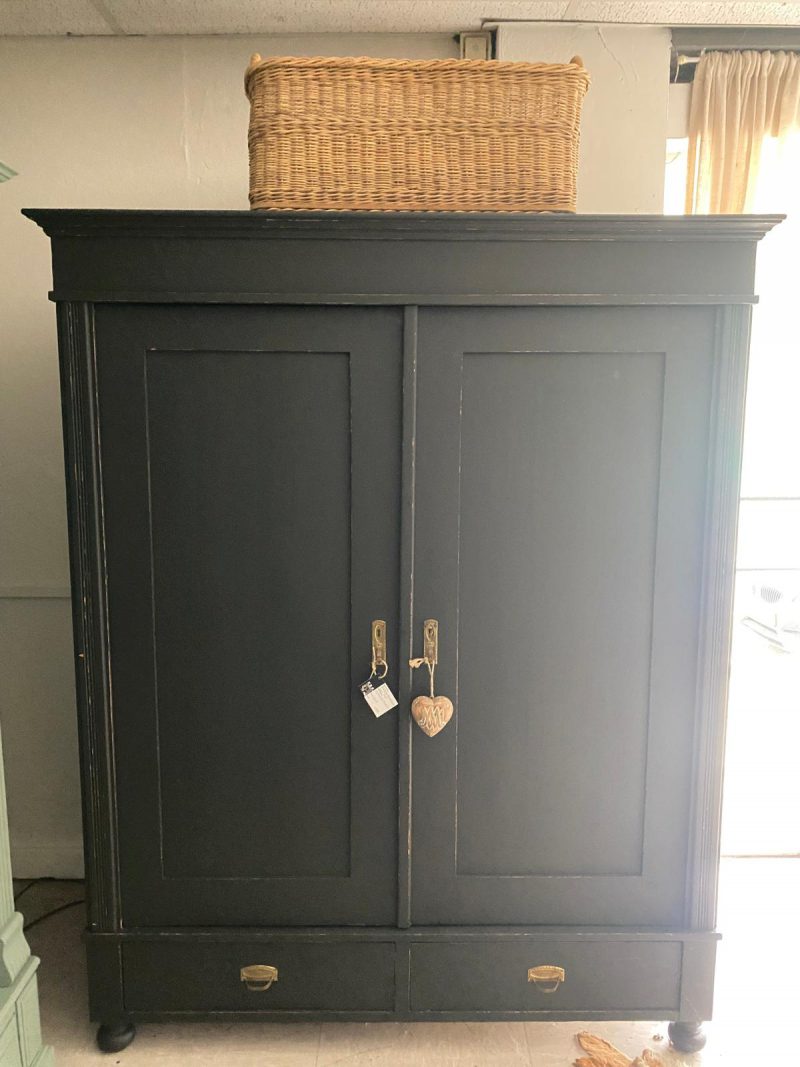 Brocante demontabele kast Noir