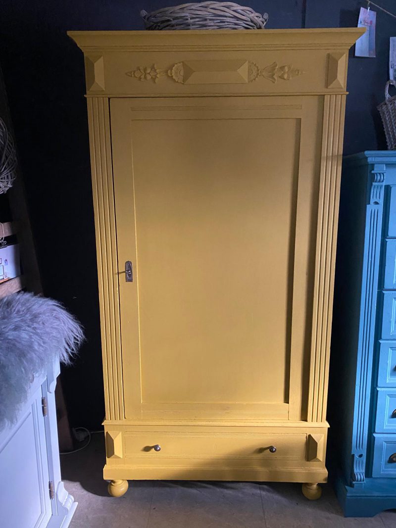 Brocante demontabele kast Jaune