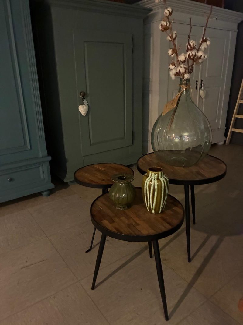 Set van 3 tafeltjes