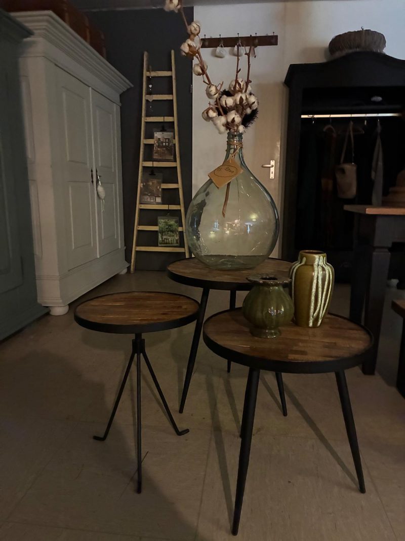 Set van 3 tafeltjes