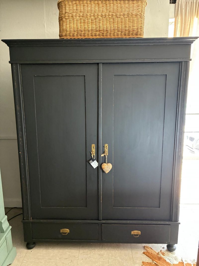 Brocante demontabele kast Noir