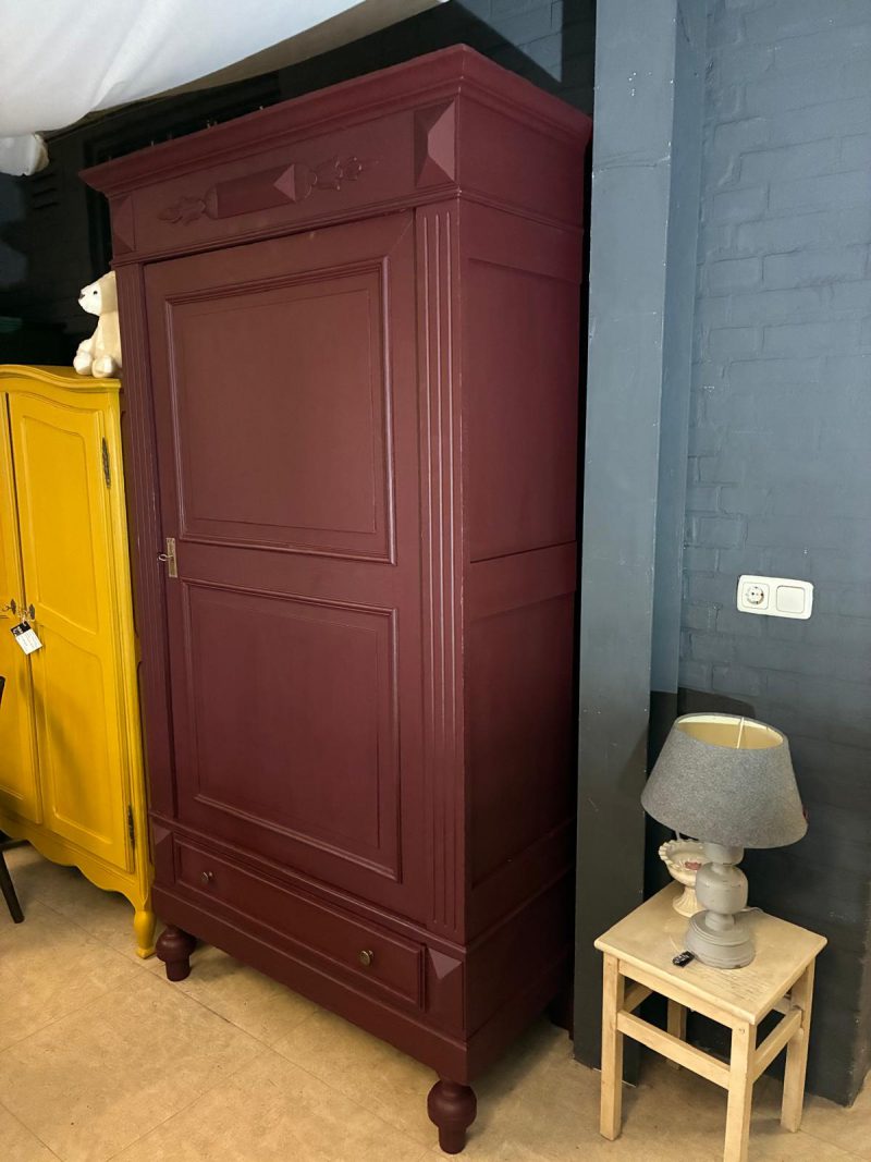 Demontabele 1 deurs kast Rouge