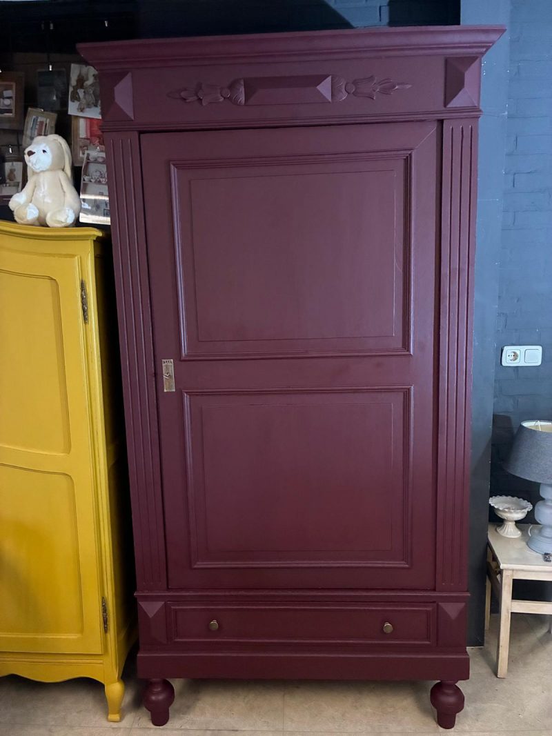 Demontabele 1 deurs kast Rouge